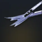 Ножницы Iris SC изогнутые 1111-400, 11.5 см, Schwert