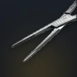 Зажим прямой артериальный KELLY 1248, 14 см Schwert